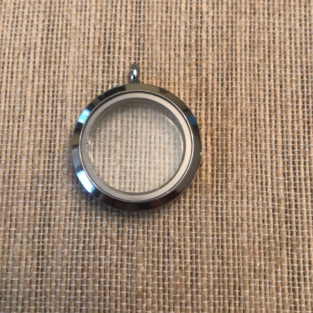 Origami Owl Silver Large Locket